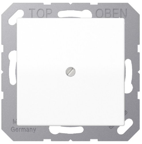 Вывод кабеля без рамки Jung EcoProfi белый фото Вывод кабеля без рамки Jung EcoProfi белый картинка